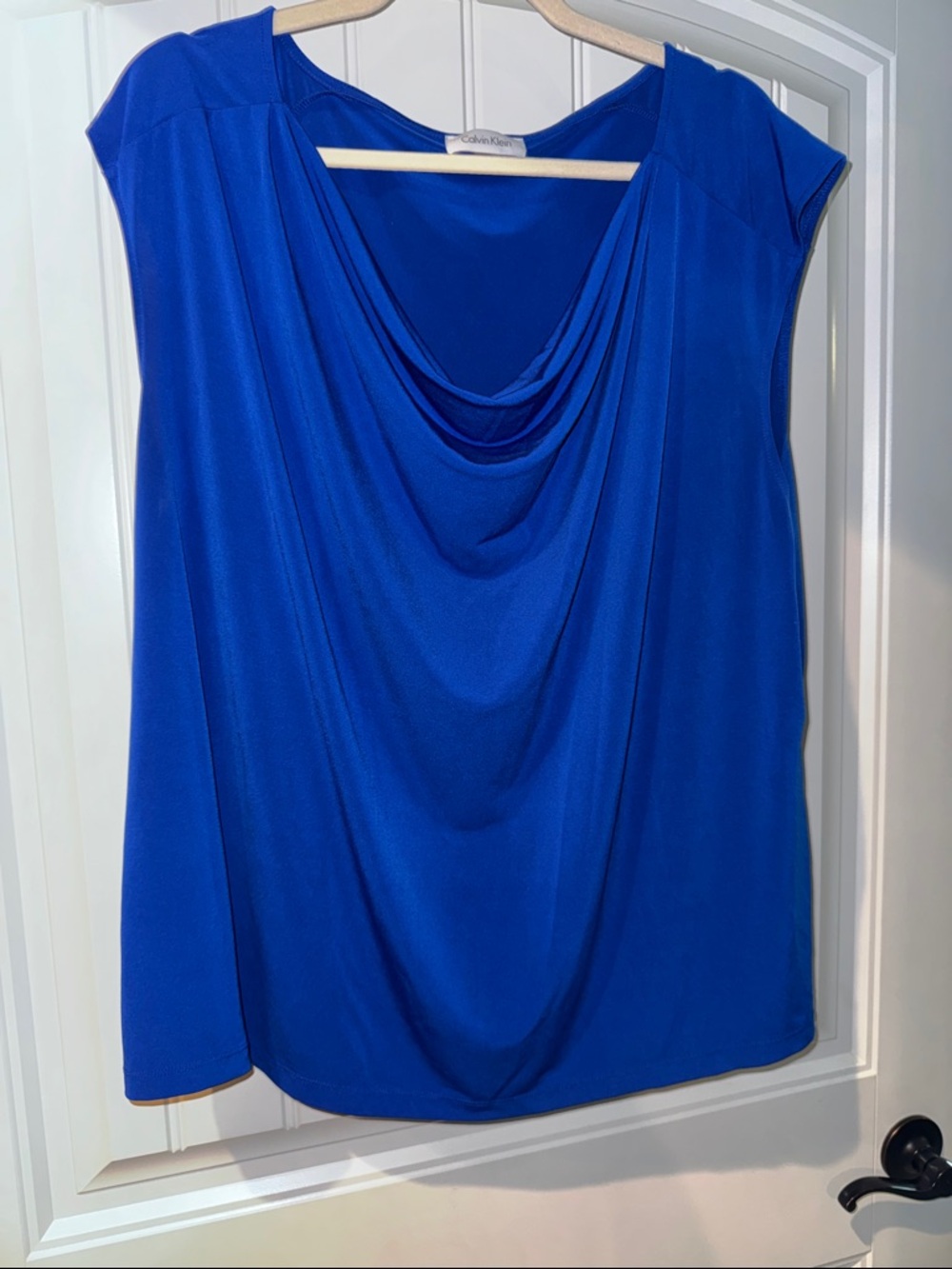 Calvin Klein Royal Blue Women's Blouse